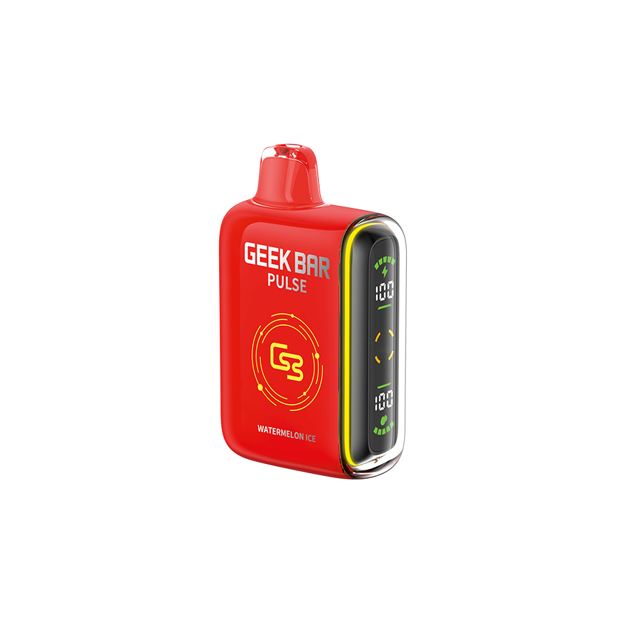Geek Bar Vape Watermelon Ice Geek Bar Pulse 9000 Disposable Vape GEEK BAR PULSE X PLATINUM Geek Bar Vape Watermelon Ice Geek Bar Pulse 9000 Disposable Vape GEEK BAR PULSE X PLATINUM