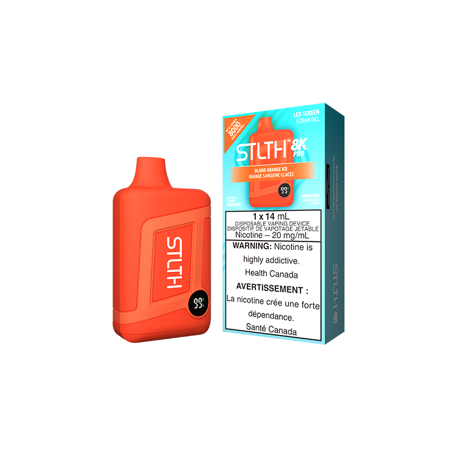 STLTH 8K Pro Disposable Vape - Blood Orange Ice STLTH 8K Pro Disposable Vape - Blood Orange Ice