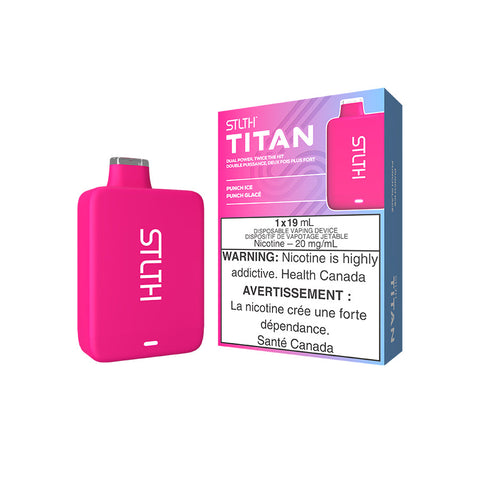 STLTH Titan 10K Disposable Vape - Punch Ice - Canada
