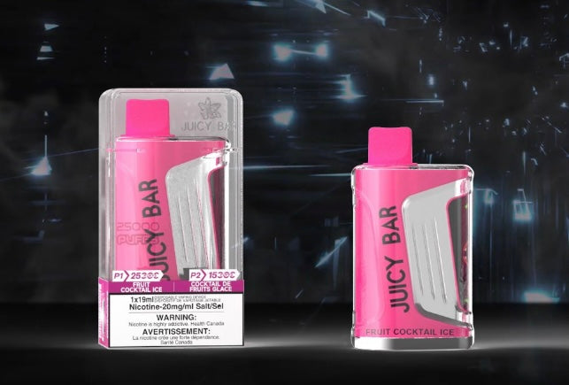 SHOP Juicy Bar JB25000 Pro Max Disposable Vape - Fruit Cocktail Ice SHOP Juicy Bar JB25000 Pro Max Disposable Vape - Fruit Cocktail Ice