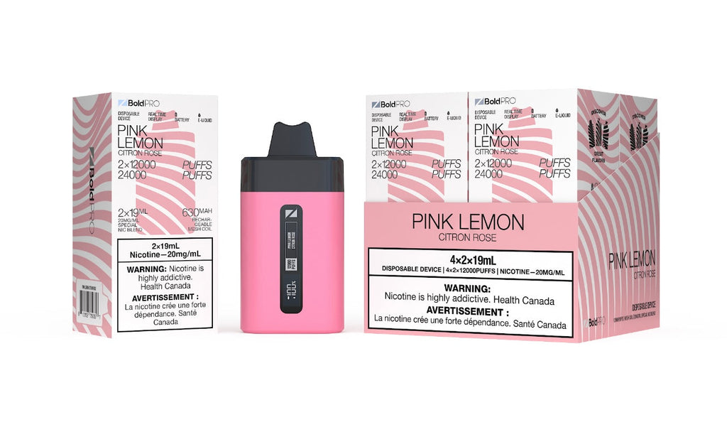 ZBOLD PRO Disposable Vape - Zpods - 24K Puffs Combo - Pink Lemon - Vapeshop ZBOLD PRO Disposable Vape - Zpods - 24K Puffs Combo - Pink Lemon - Vapeshop