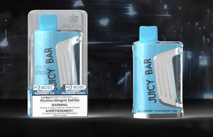 SHOP Juicy Bar JB25000 Pro Max Disposable Vape - Blueberry Raspberry Ice SHOP Juicy Bar JB25000 Pro Max Disposable Vape - Blueberry Raspberry Ice