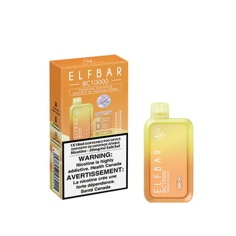 Elf Bar 10K Disposable Vape - Double Mango - Canada