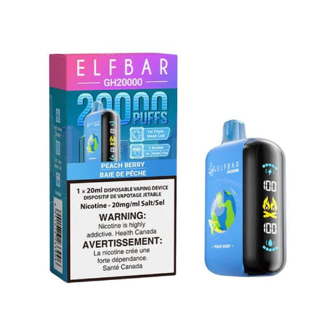 Elf Bar 20K Puffs - Peach Berry