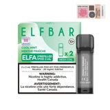 ELFBAR -  Elfa Pre-Filled Pod - Cool Mint- 2/Pack