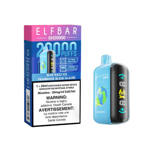 Elf Bar 20K Puffs - Blue Razz Ice