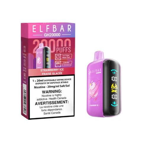 Elf Bar 20K Puffs - Strawberry Ice