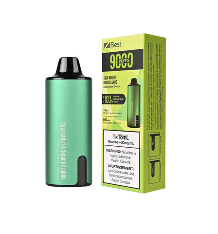 ZBEST Disposable Vape - Supreme Nic Blend - 9000 Puffs - Sour Mouth