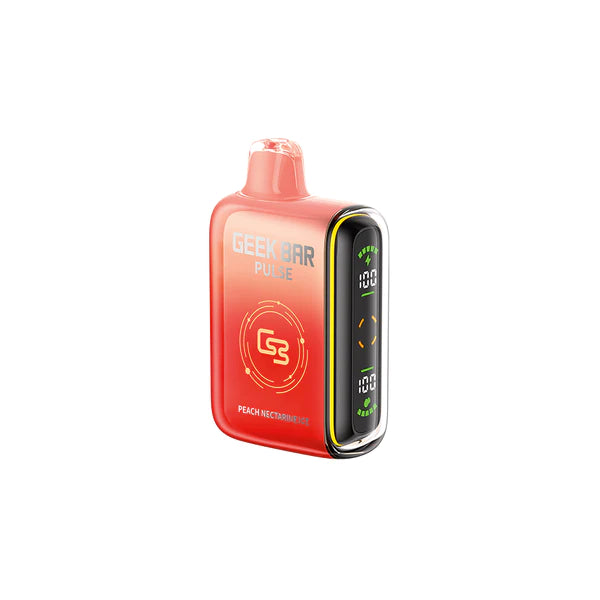 Geek Bar Pulse 9000 Disposable Vape - Peach Nectarine Ice