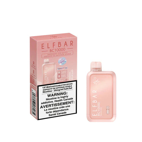 Elf Bar 10K Disposable Vape - Peach Ice - Canada