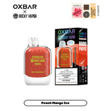 Oxbar G-8000 Disposable Vape peach mango ice