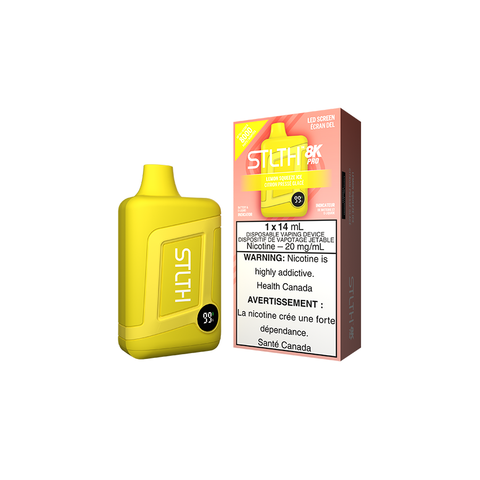 STLTH 8K Pro Disposable Vape - Lemon Squeeze Ice