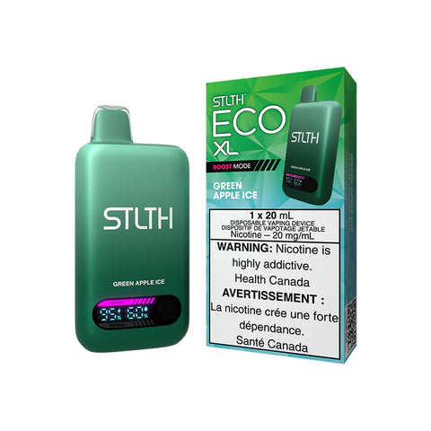 STLTH ECO XL Disposable Vape - Green Apple Ice