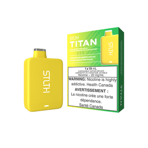 STLTH Titan 10K Disposable Vape - Pineapple Blueberry Kiwi Ice - Canada