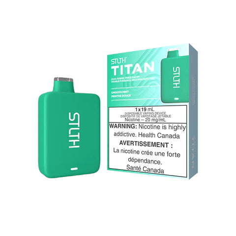 STLTH Titan 10K Disposable Vape - Smooth Mint STLTH Titan 10K Disposable Vape - Smooth Mint