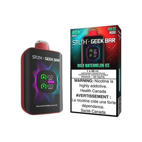 Stlth X Geek Bar Disposable - 80K Puffs - Wild Watermelon Ice