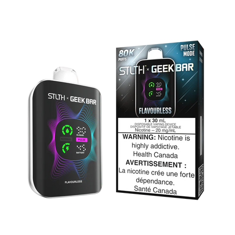 Stlth X Geek Bar Disposable - 80K Puffs - Flavourless