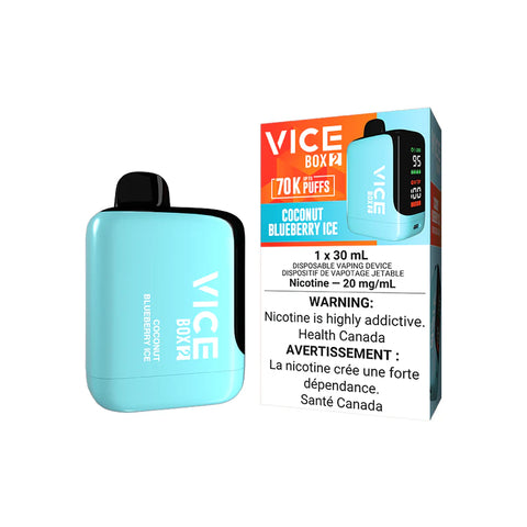 Vice Box 2 Disposable Vape - 70K Puffs - Coconut Blueberry Ice