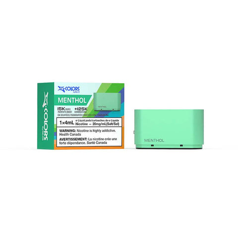ZColors Vape Pod - 15K Puffs - Menthol
