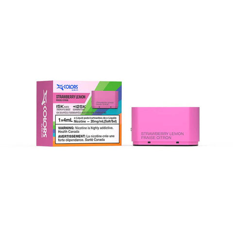 ZColors Vape Pod - 15K Puffs - Strawberry Lemon