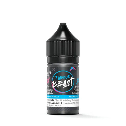 flavour beast salt nic juice bomb blue razz