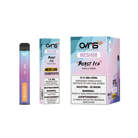 OVNS 2500 2% Disposable Vape