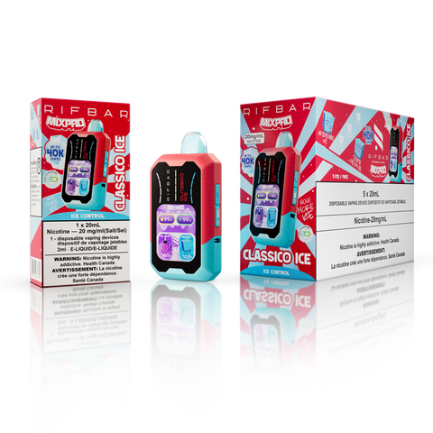 RifBar MixPro Disposable Vape 40000 Puffs - Classico Ice