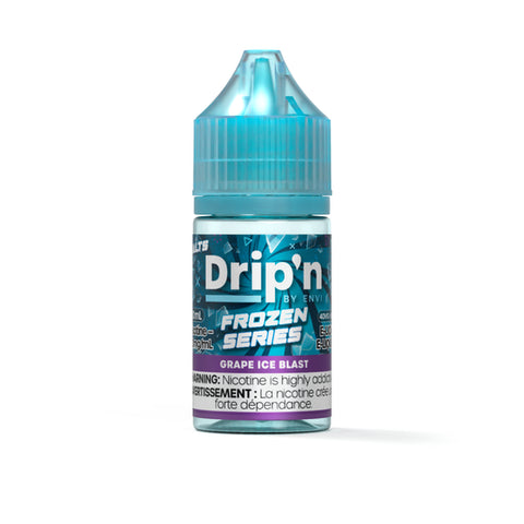 Drip’n by Envi Frozen  –  Grape Ice Blast - 30 mL - Salt Nicotine