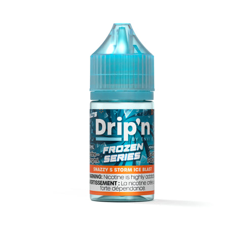 Drip’n by Envi Frozen  –  Snazzy S Storm Ice Blast - 30 mL - Salt Nicotine