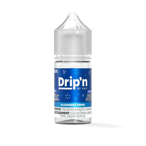 Drip’n by Envi E-Liquid – Blueberry Swirl | 30 mL Salt Nicotine