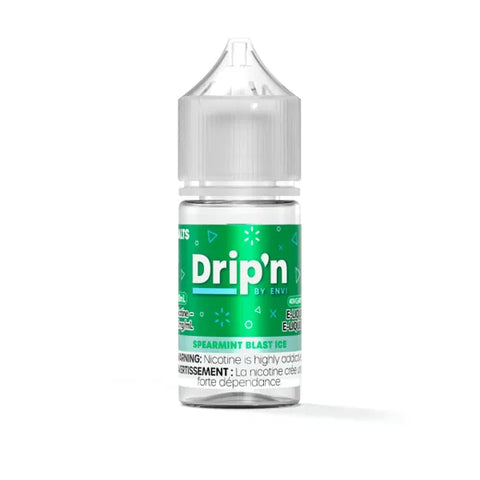 Drip’n by Envi E-Liquid – Spearmint Blast Ice | 30 mL Salt Nicotine