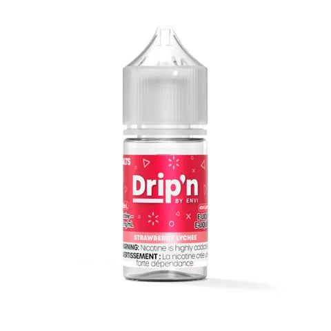 Drip’n by Envi E-Liquid – Strawberry Lychee | 30 mL Salt Nicotine