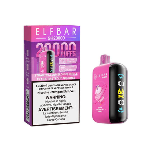 Elf Bar 20K Puffs - Strawberry Watermelon Glubule