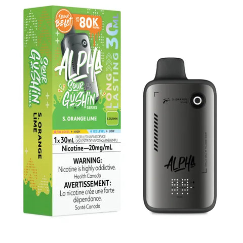 Flavour Beast Alpha Disposable Vape - S. Orange Lime