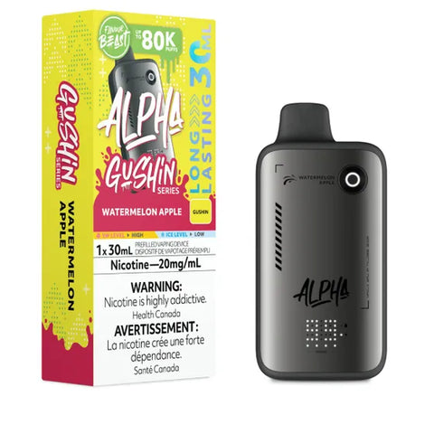 Flavour Beast Alpha Disposable Vape - Gushin' Watermelon Apple