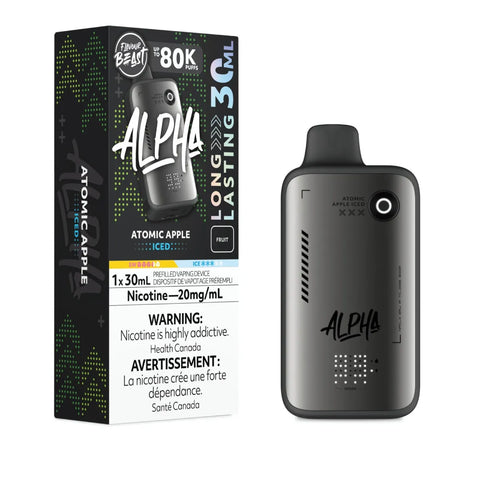 Flavour Beast Alpha Disposable Vape - Atomic Apple Iced