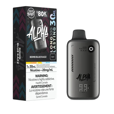 Flavour Beast Alpha  Disposable Vape - Bomb Blue Razz