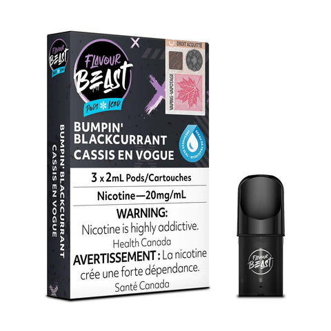 Flavour Beast Pods - Bumpin Blackcurrant - Stlth Compatible