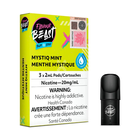 Flavour Beast Mystiq Mint - STLTH Compatible Pods