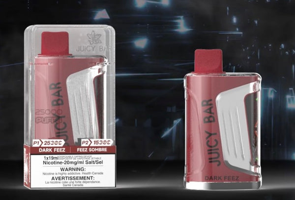 SHOP Juicy Bar JB25000 Pro Max Disposable Vape - Dark Feez SHOP Juicy Bar JB25000 Pro Max Disposable Vape - Dark Feez