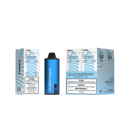 ZBEST Disposable Vape - Zpods - 18K Puffs Combo - Blue Raspberry