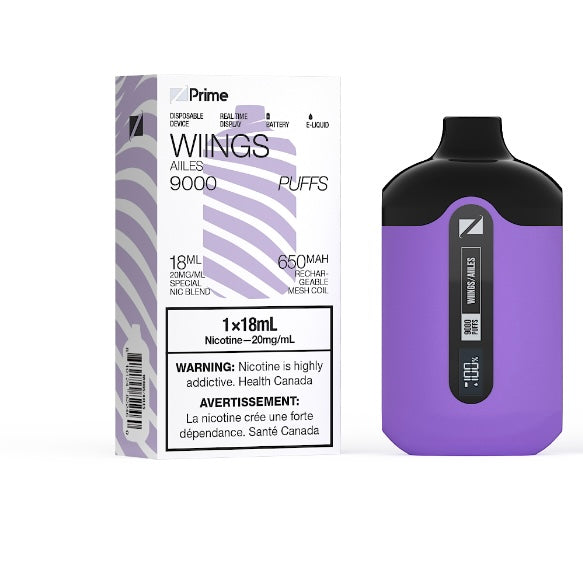 Buy ZPrime Disposable Vape By Zpod - 9k Puffs -Wings