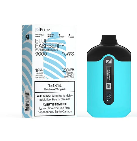 ZPrime Disposable Vape - ZPOD - 9K Puffs - Blue Raspberry