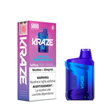 Kraze 5k Disposable Vape Canada Blue Razz