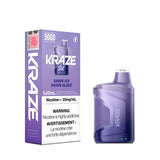 Kraze Disposable Vape grape ice