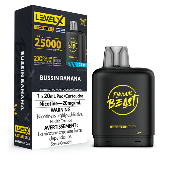Level X Flavour Beast BOOST Pod - 25K Puffs
