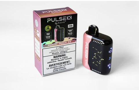 Pulse X Disposable Vape - 60K Puffs - Peachy Peach Ice