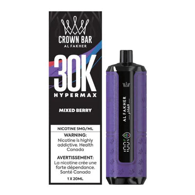 Al Fakher Hyper Bar 30K Disposable Vape - 30,000 Puffs - Mixed Berry