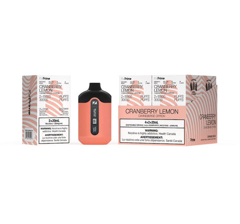 ZPrime Disposable Vape - Zpods - 30K Puff Combo - Cranberry Lemon