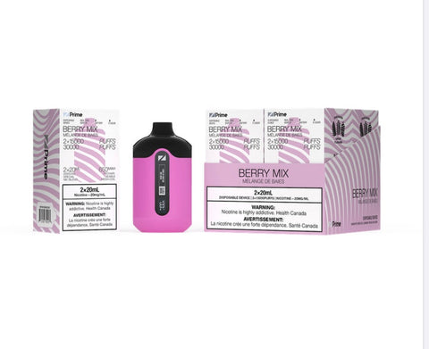 ZPrime Disposable Vape - Zpods - 30K Puff Combo - Berry Mix